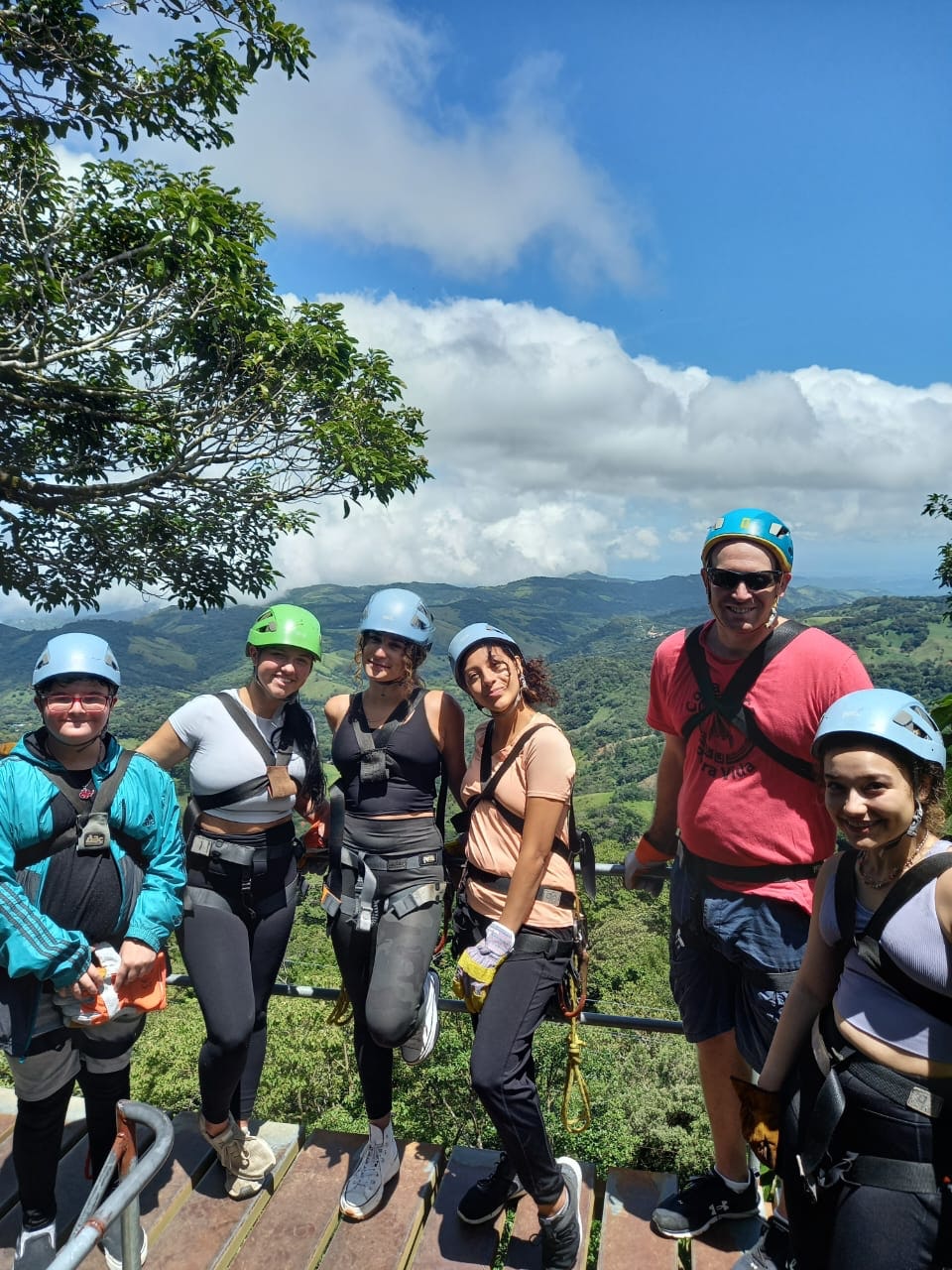 Costa Rica SUM2022 Ziplline at Monteverde